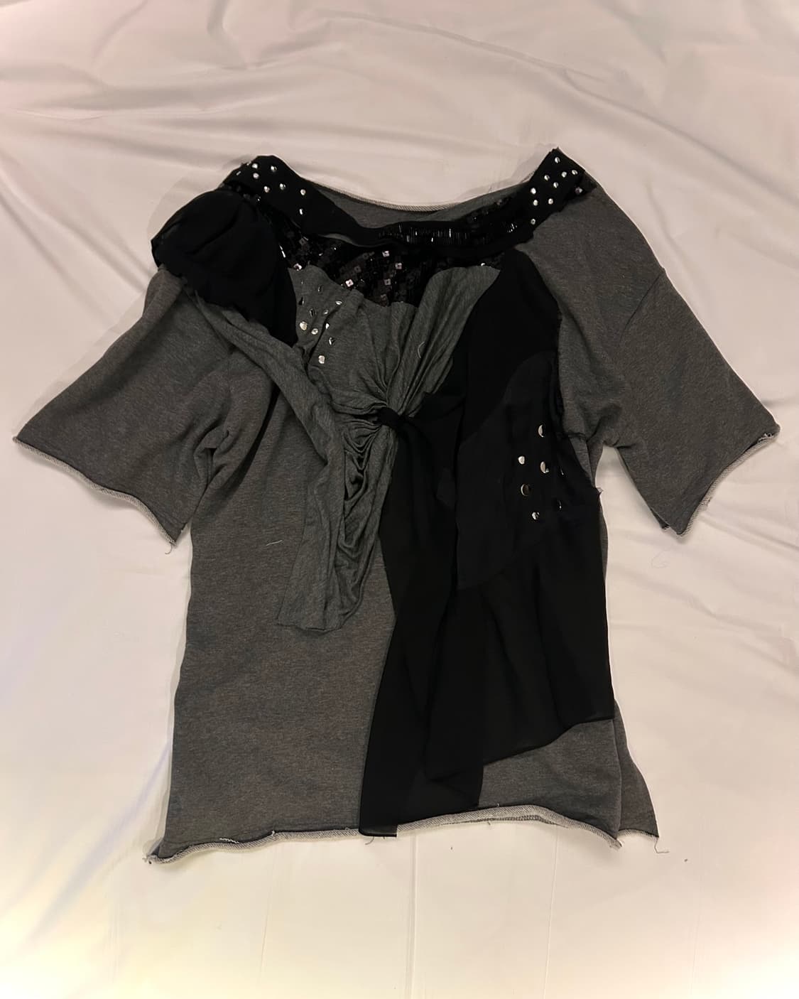 Black oversize top 상품이미지8