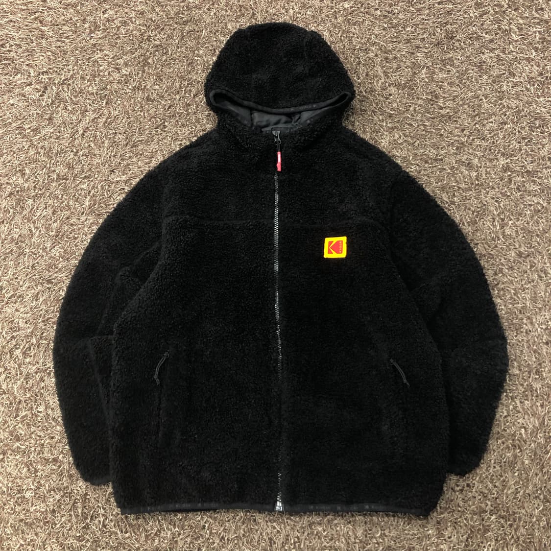 L 코닥 플리스 후드집업 후리스 자켓 상품이미지1