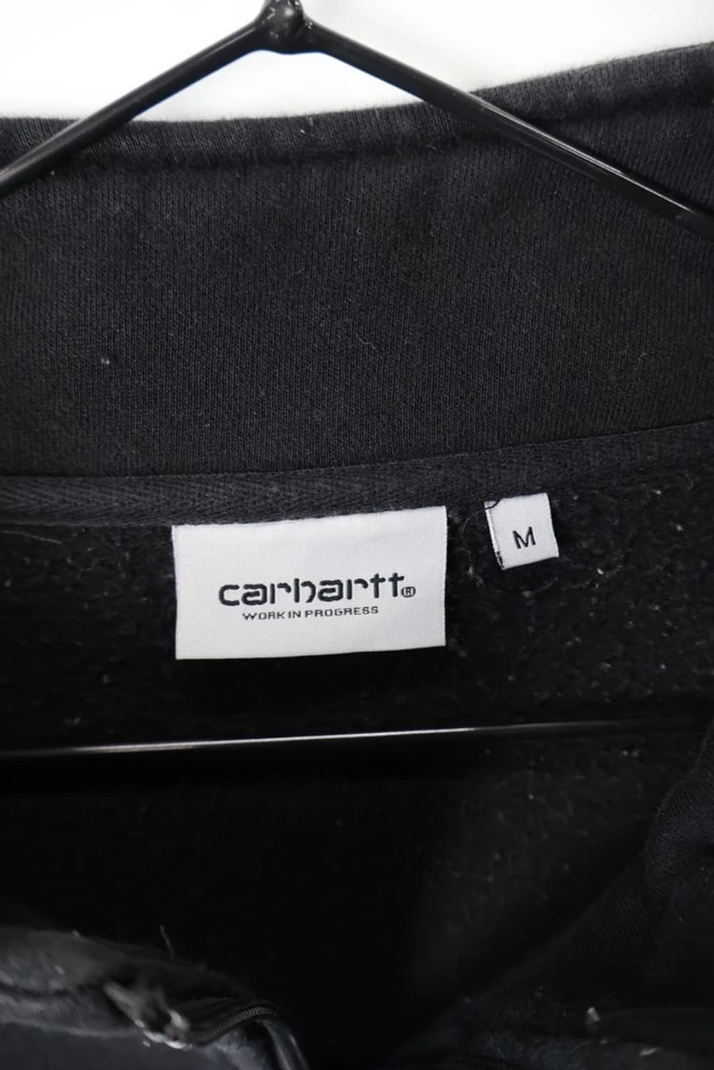 Carhartt WIP Black Half Zip Sweatshirt 상품이미지6