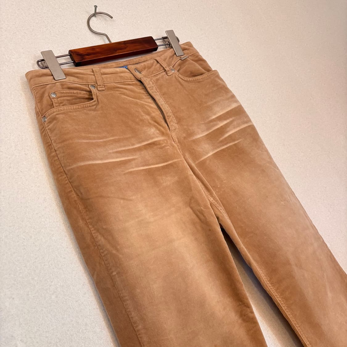 에스까다 스포츠 27 벨벳 워싱 캐주얼 팬츠 바지 이태리  FW 상품이미지7