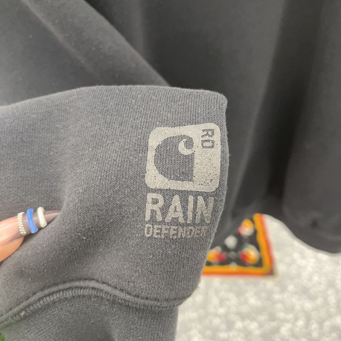 칼하트 캐주얼 빈티지 써멀 후드집업 S C07880 상품이미지7