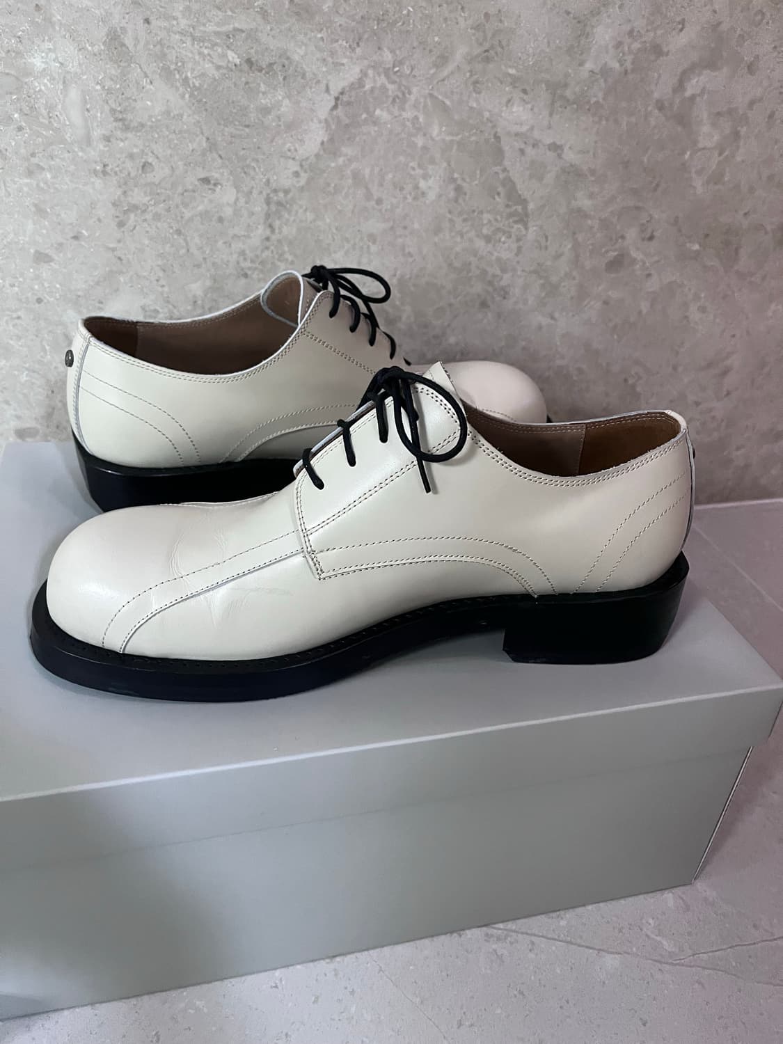 [270] 로스트가든 vol 아이보리 더비슈즈 상품이미지6