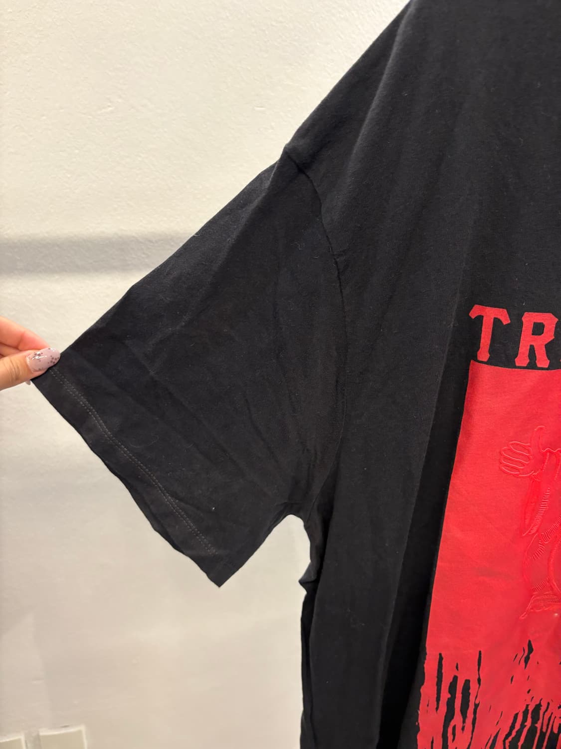 True Religion red printing T 상품이미지3