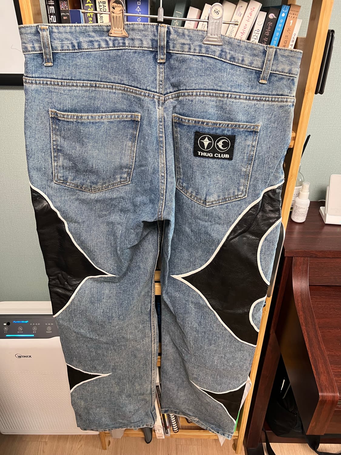 떠그클럽 레더팬츠 사이즈 M 상품이미지3