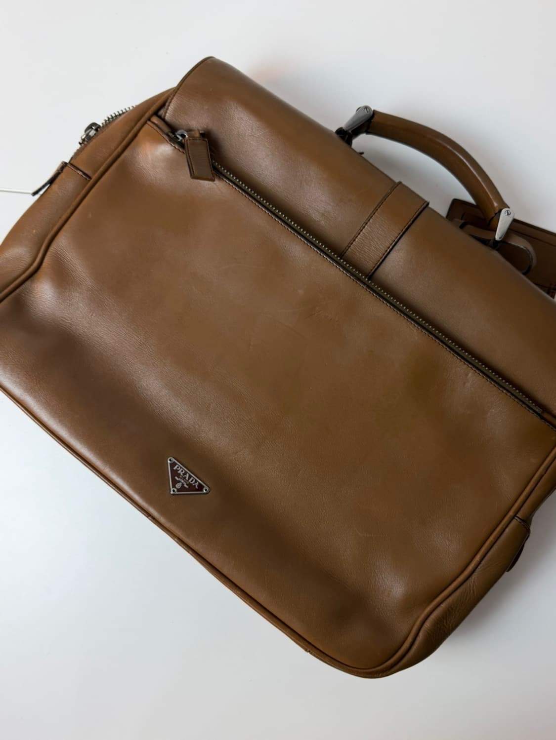 프라다 레더 브리프케이스 상품이미지4