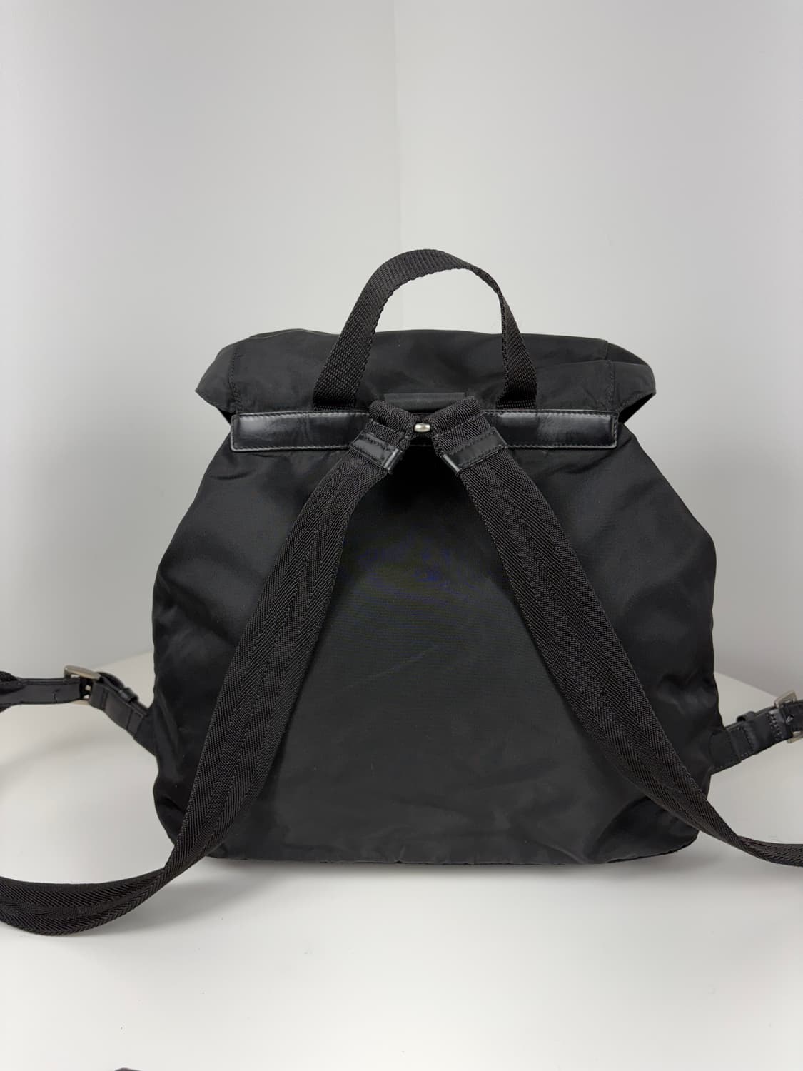 프라다 나일론 투포켓 미듐 백팩 상품이미지5