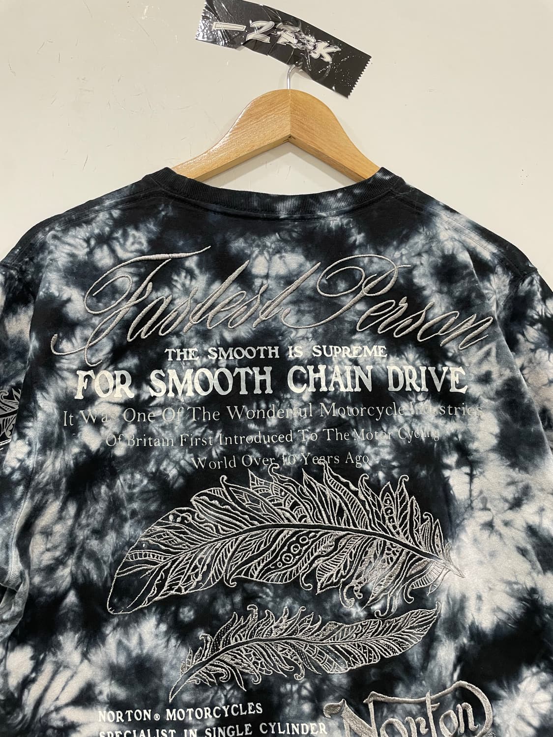 Norton 노튼 타이다이 빅 자수로고 반팔티셔츠 상품이미지9