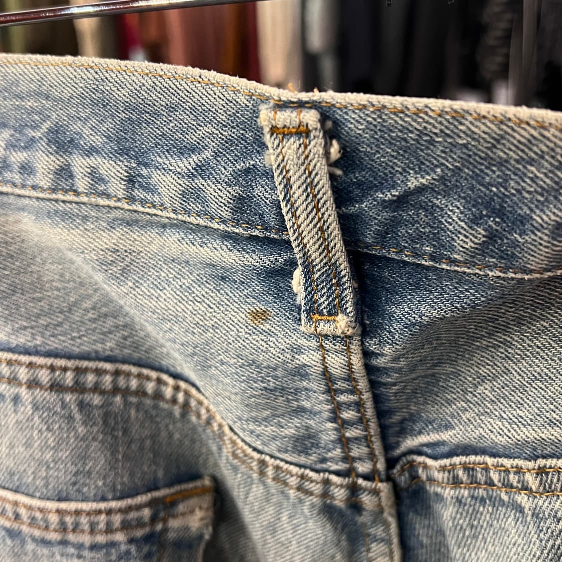 [34] 80s 리바이스 501 USA MADE 데님 청바지 상품이미지8