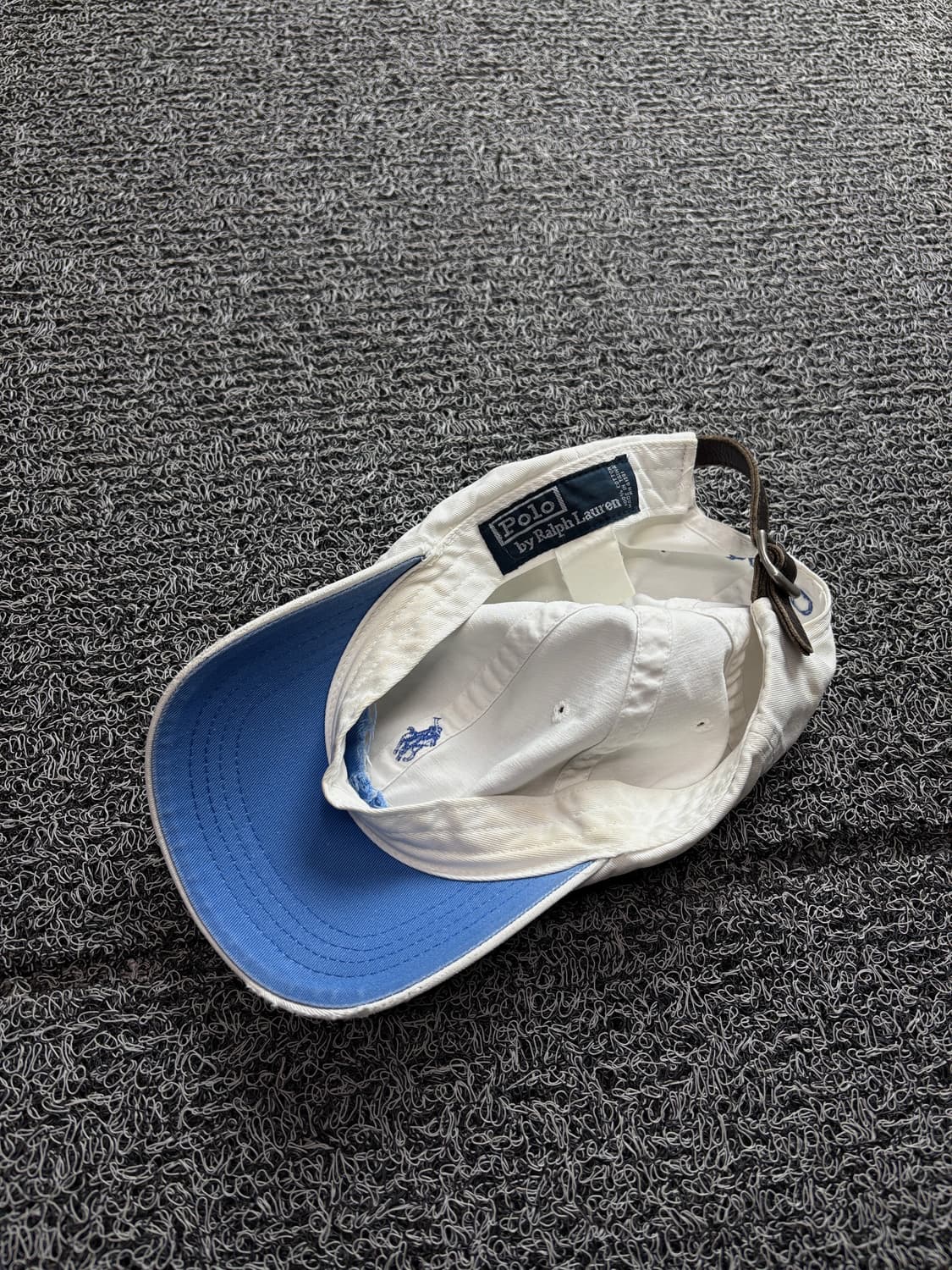 폴로 랄프로렌 포니로고 가죽스트랩 볼캡 2845 상품이미지7