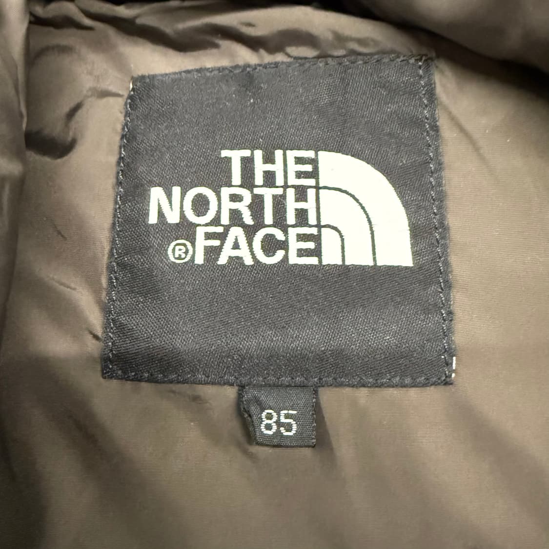 노스페이스 베이지 브라운 패딩 조끼 85 상품이미지4