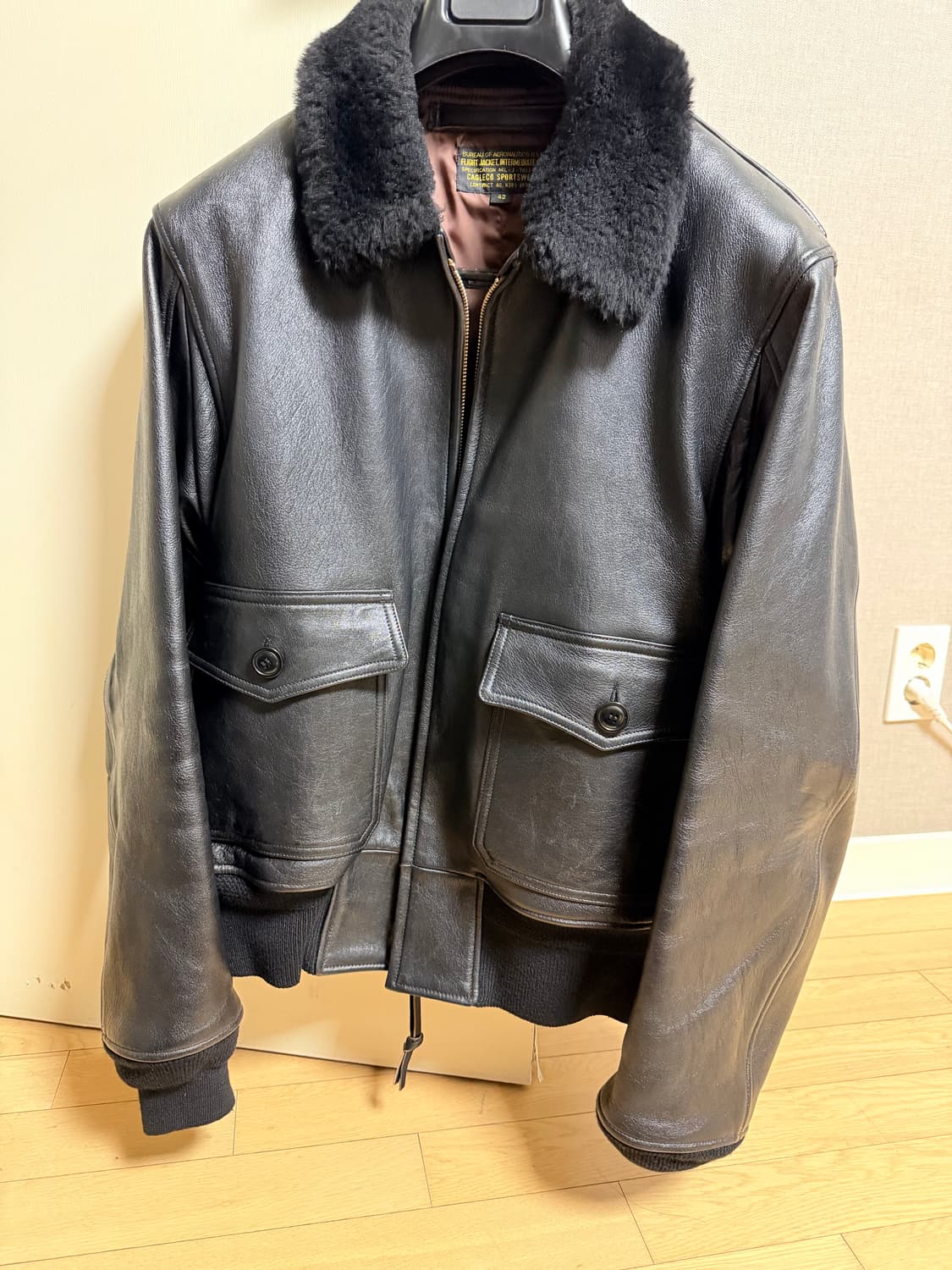 아카펠라클로딩 Lot. 203 50s G-1 가죽 자켓 상품이미지1