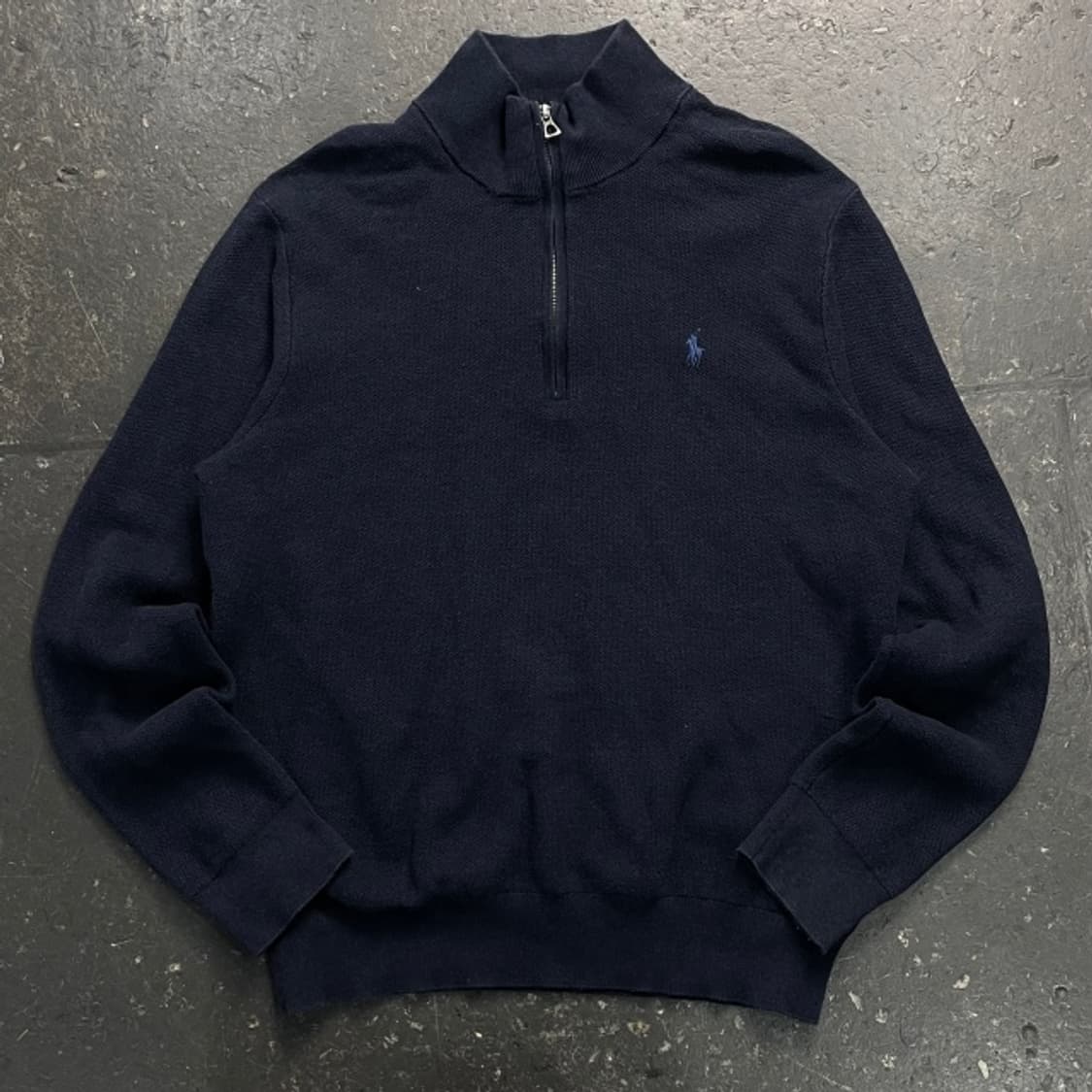 100 폴로 랄프로렌 신형 반집업 니트 상품이미지1