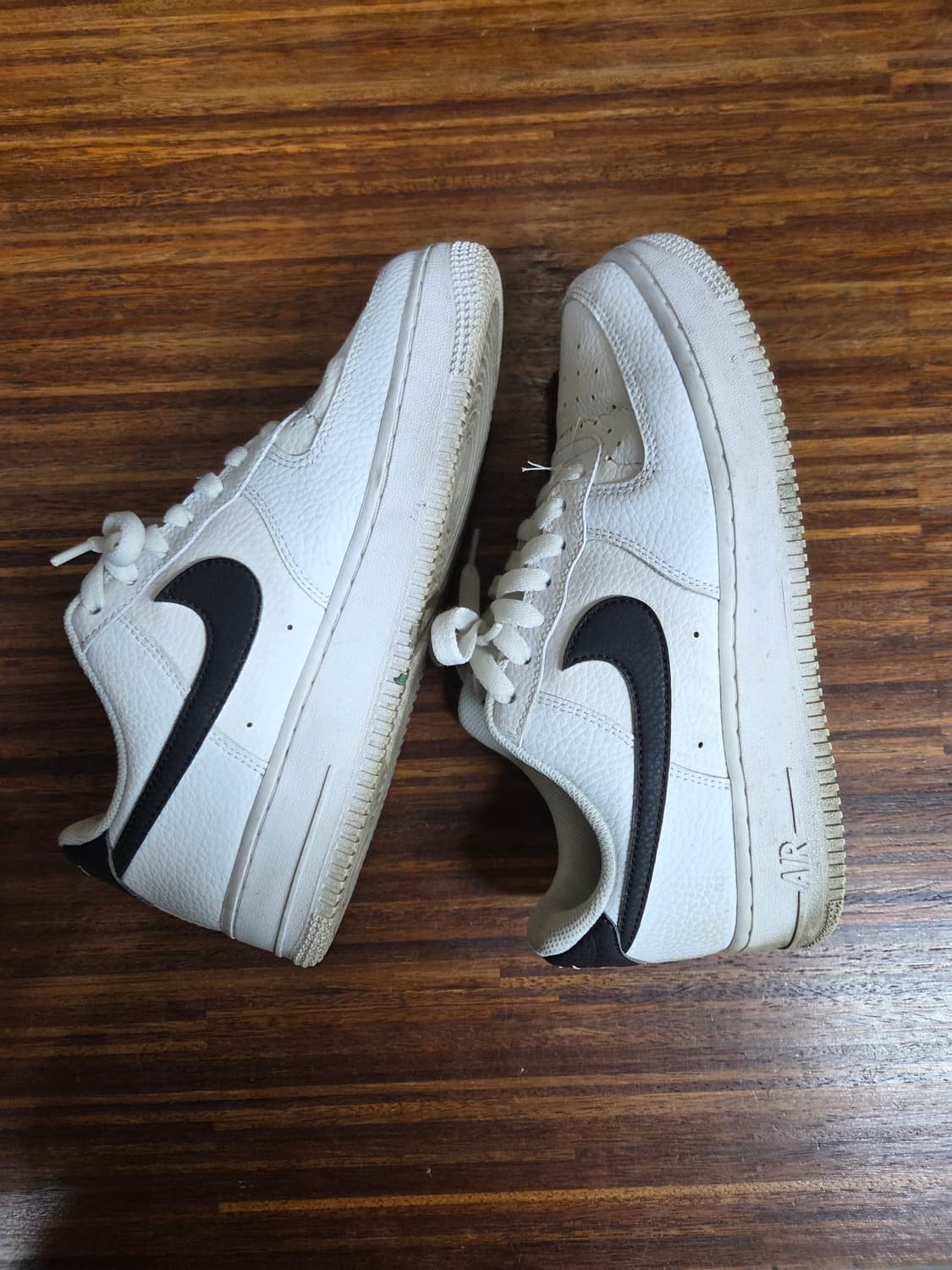 나이키 에어포스 07 로우 흰검 250 상품이미지1