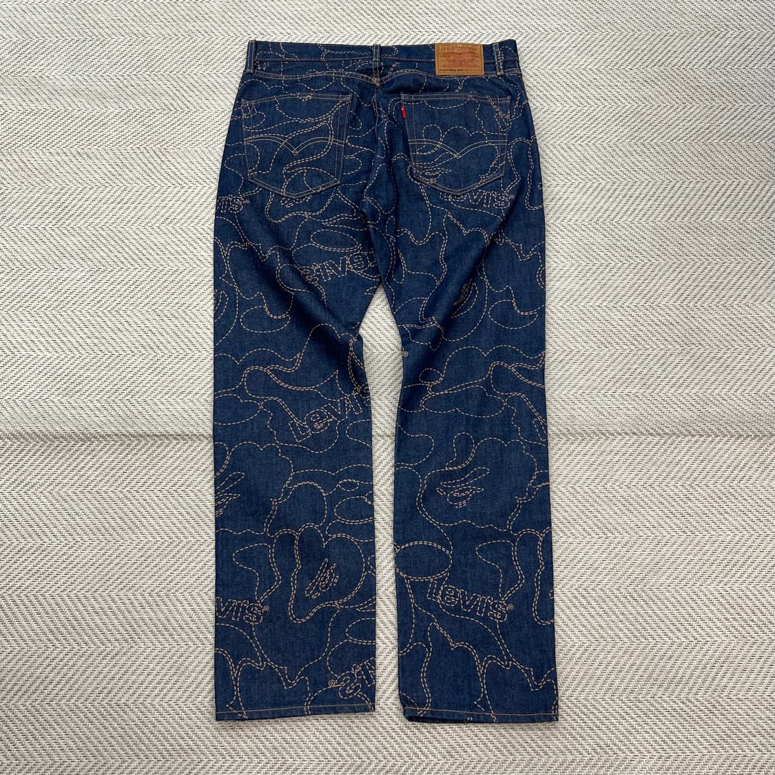 리바이스x베이프 콜라보 데님팬츠 r2534 상품이미지2