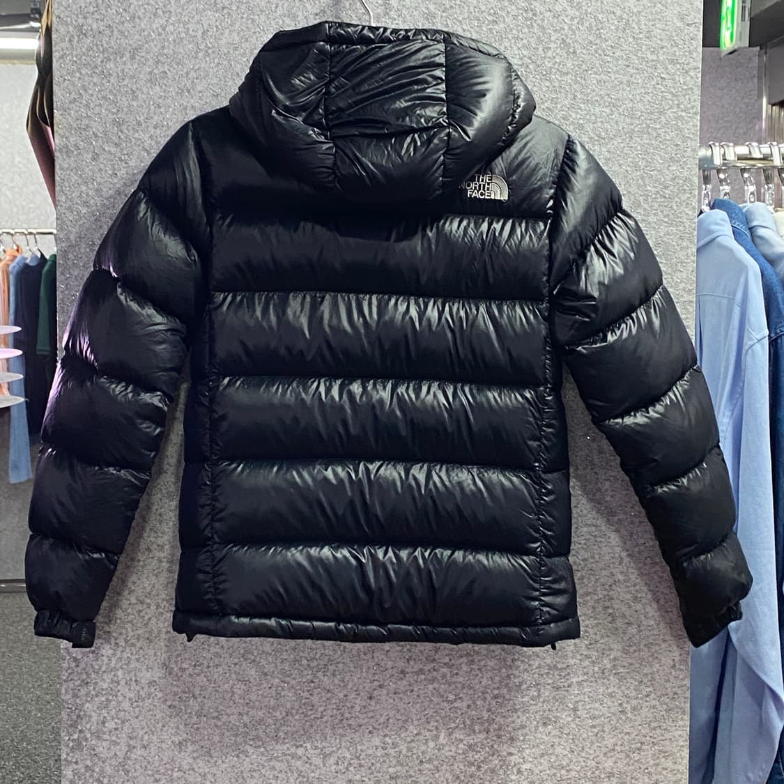 더노스페이스 스몰로고 스탠다드핏 패딩 B2499 상품이미지4