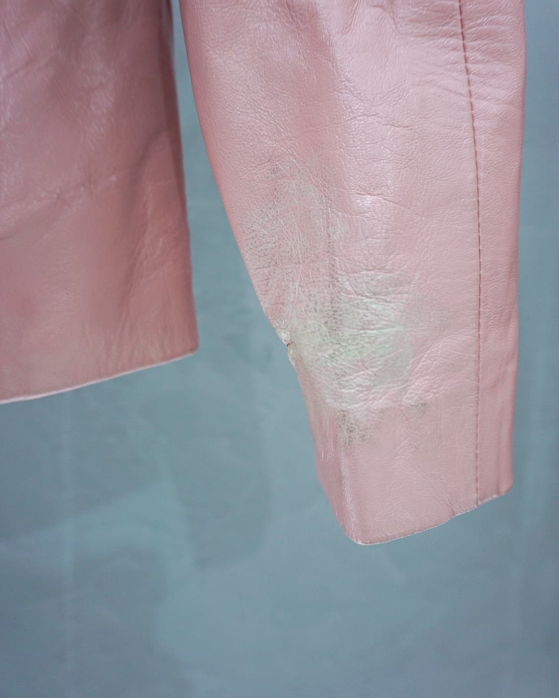 Ragazzi 양가죽 핑크 레더 자켓 상품이미지4