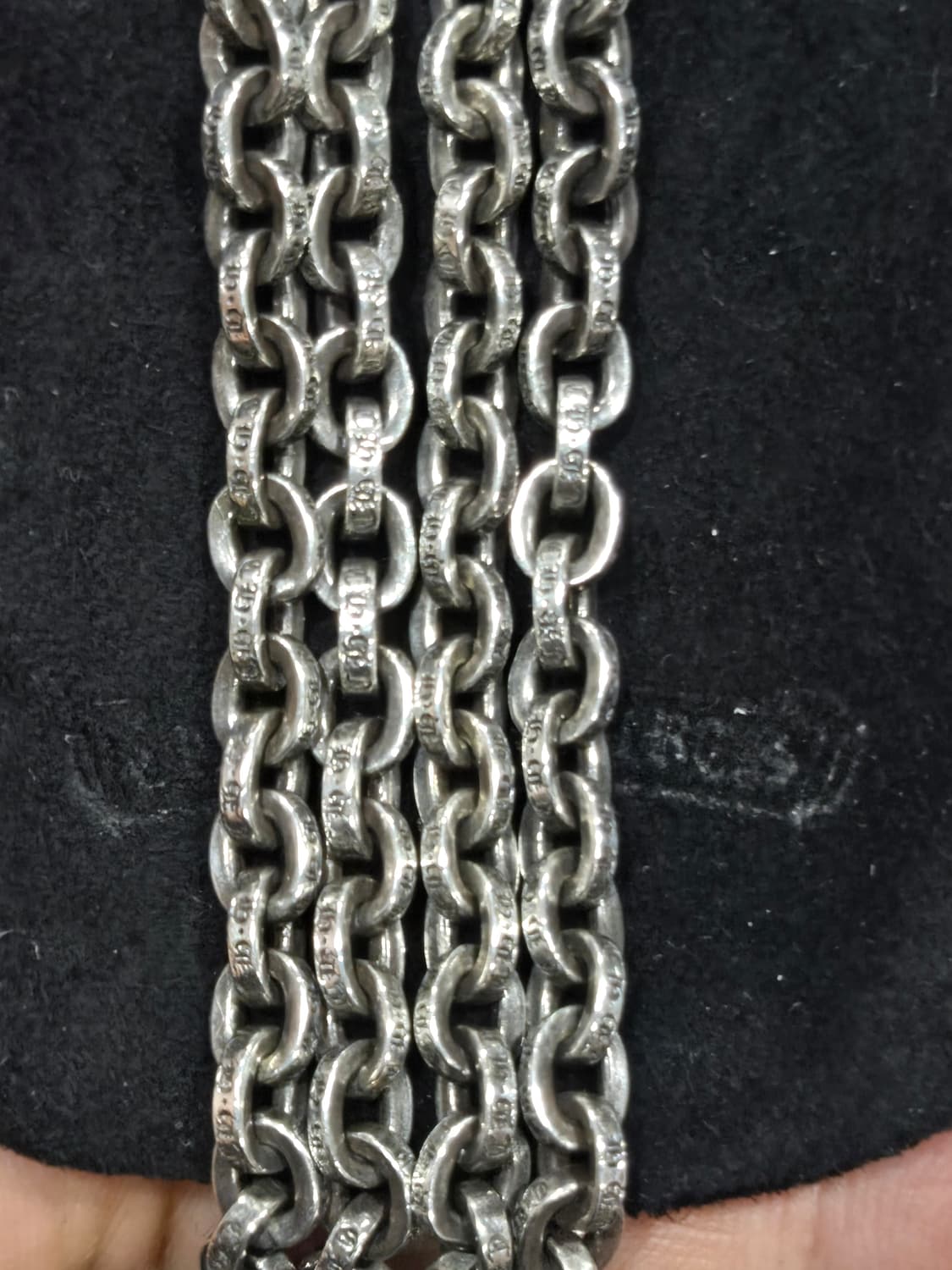 크롬하츠 크로스위드베일X페이퍼체인(정품) 상품이미지7