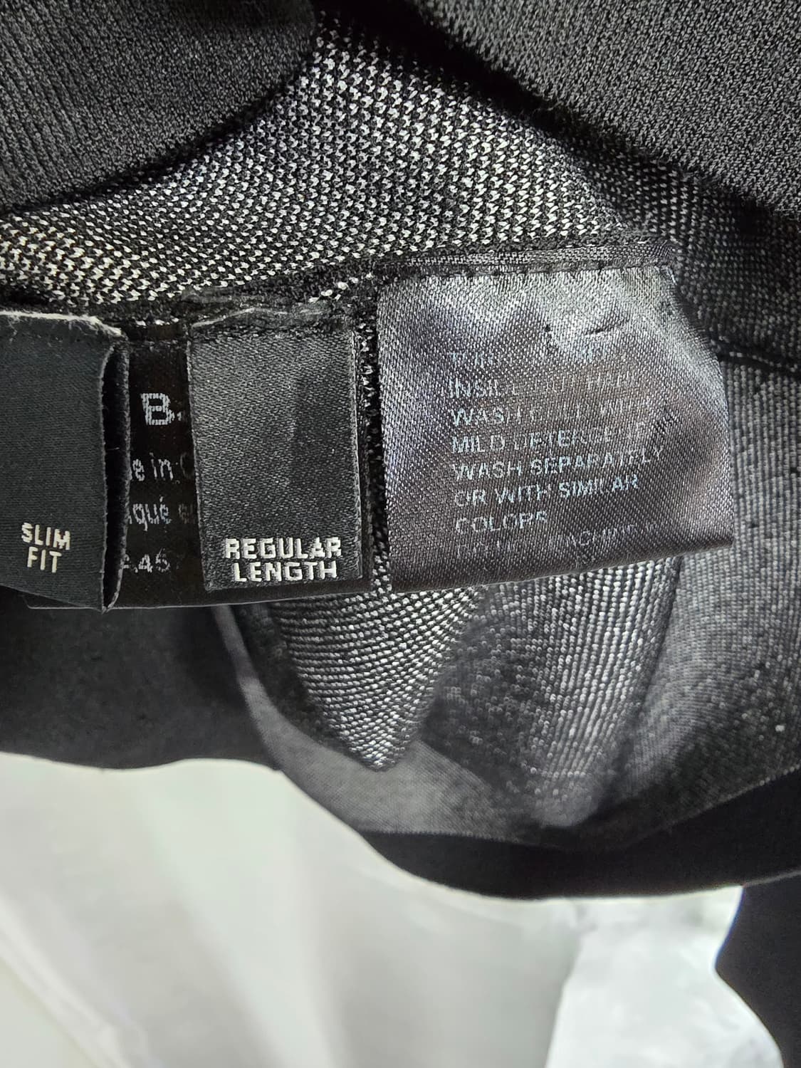 닐바렛 블랙 번개 니트 (1682) 상품이미지4