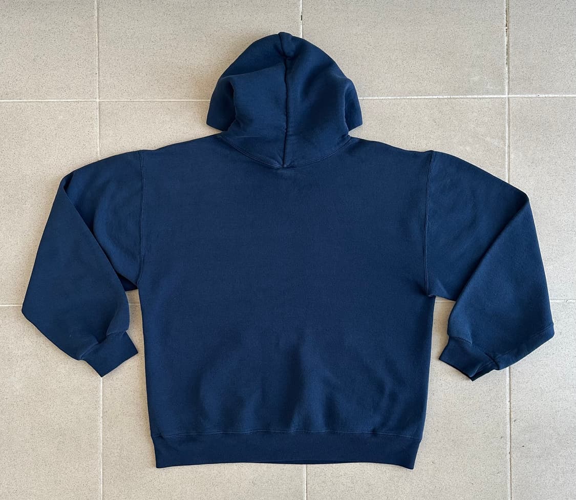 90s 빈티지 러셀 후드 네이비 L 상품이미지2