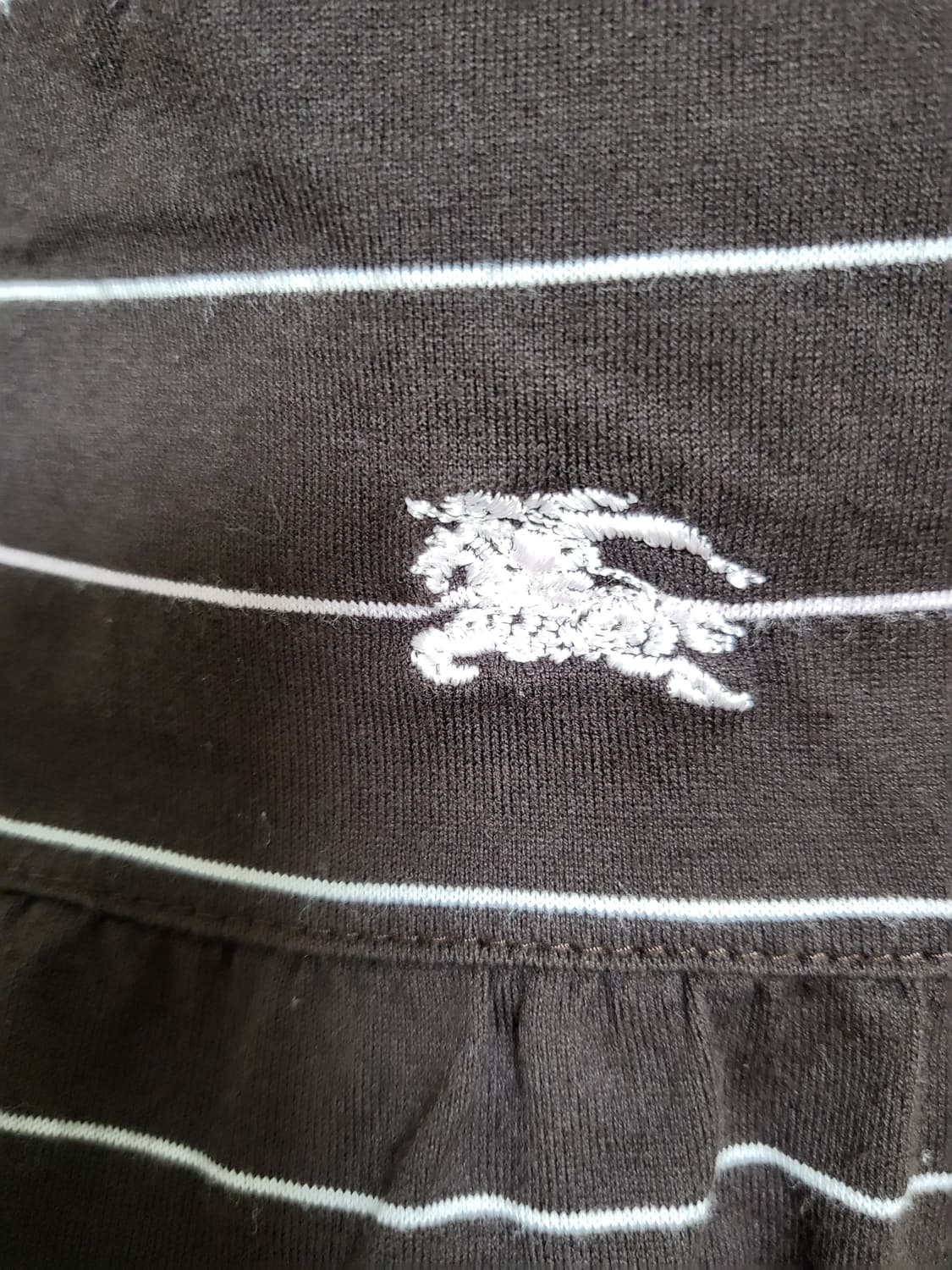 버버리 블루 라벨 스트라이프 민소매 55-66새제품 상품이미지3