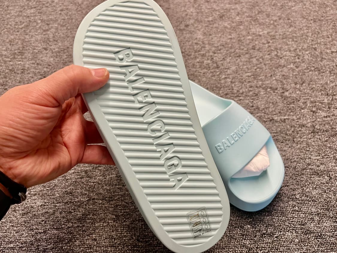 발렌시아가 청키 슬라이드 민트컬러 새제품 38  상품이미지6