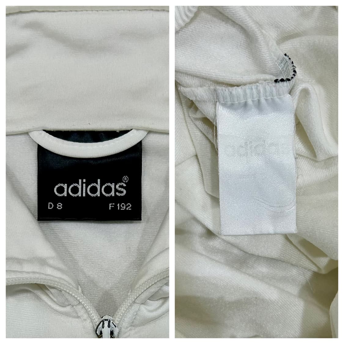 【인기】  90s 아디다스 파이어버드 흰검 화이트 트랙탑 115 3XL 상품이미지9
