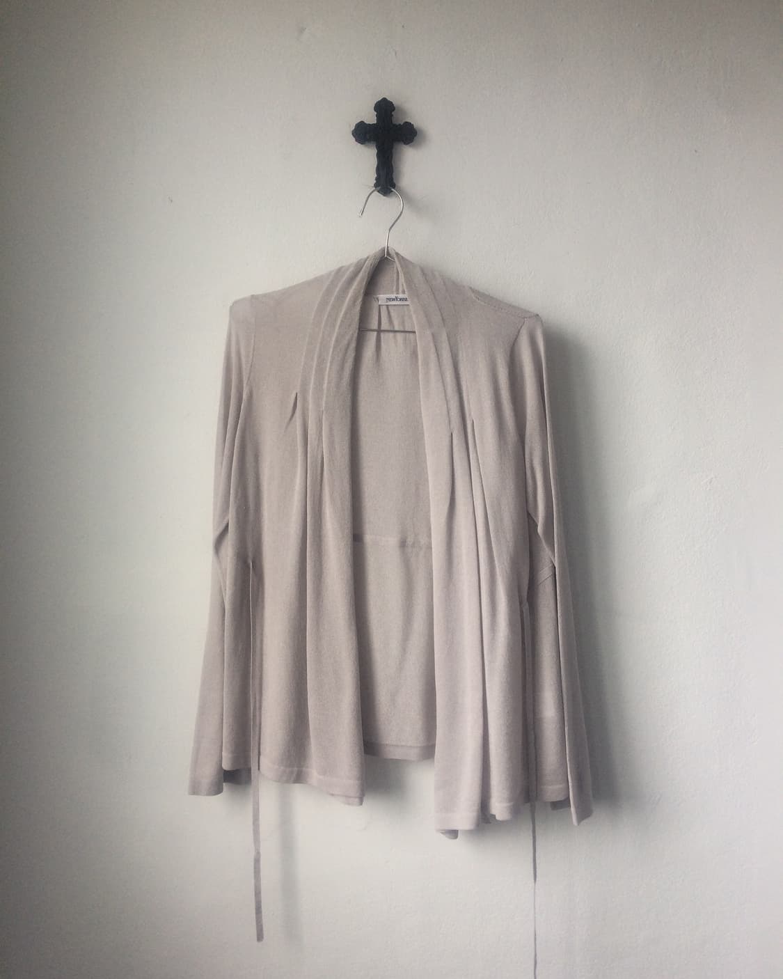 Drape tied cardigan 상품이미지2