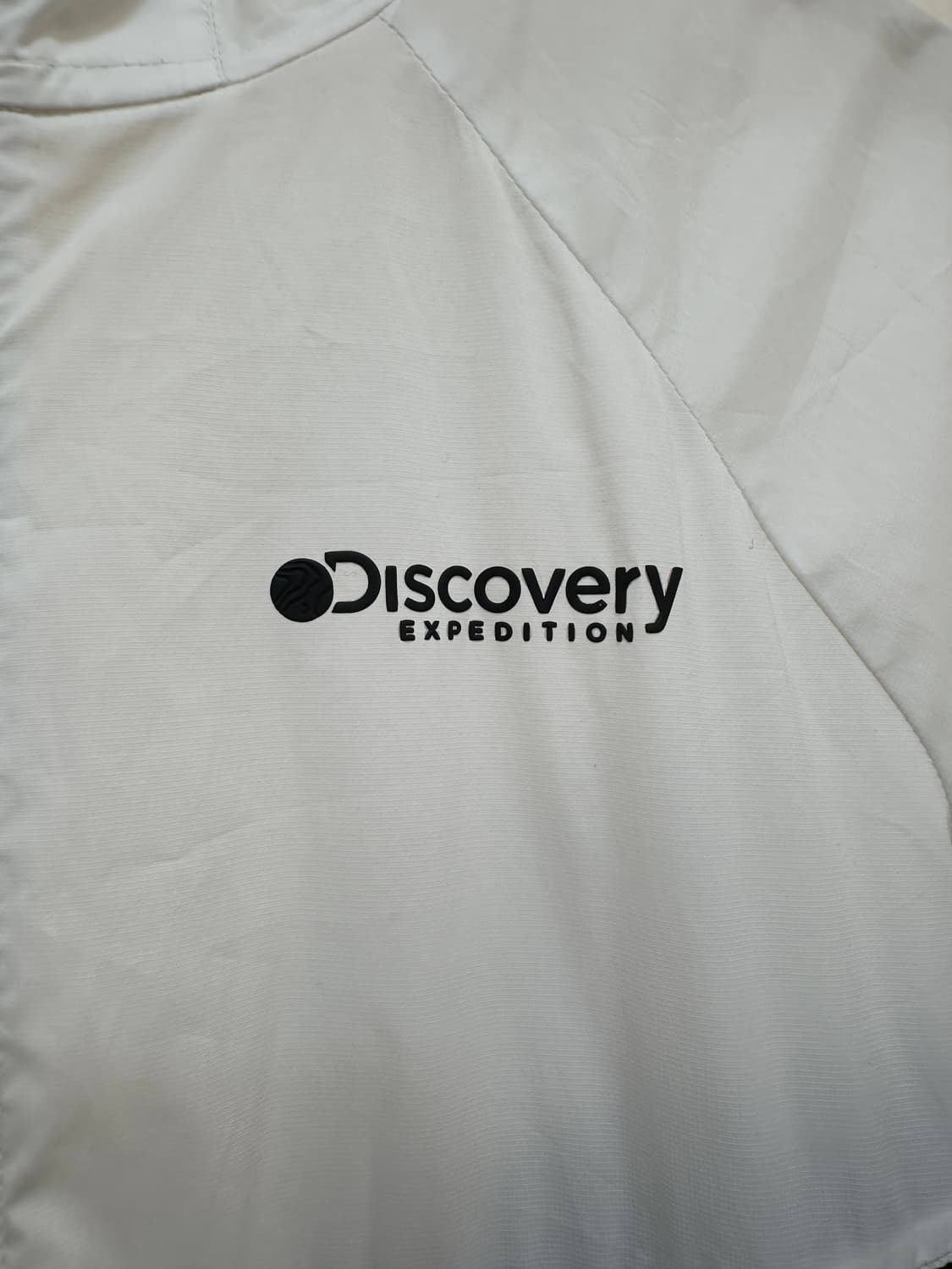 디스커버리 바람막이 화이트/블랙 상품이미지4