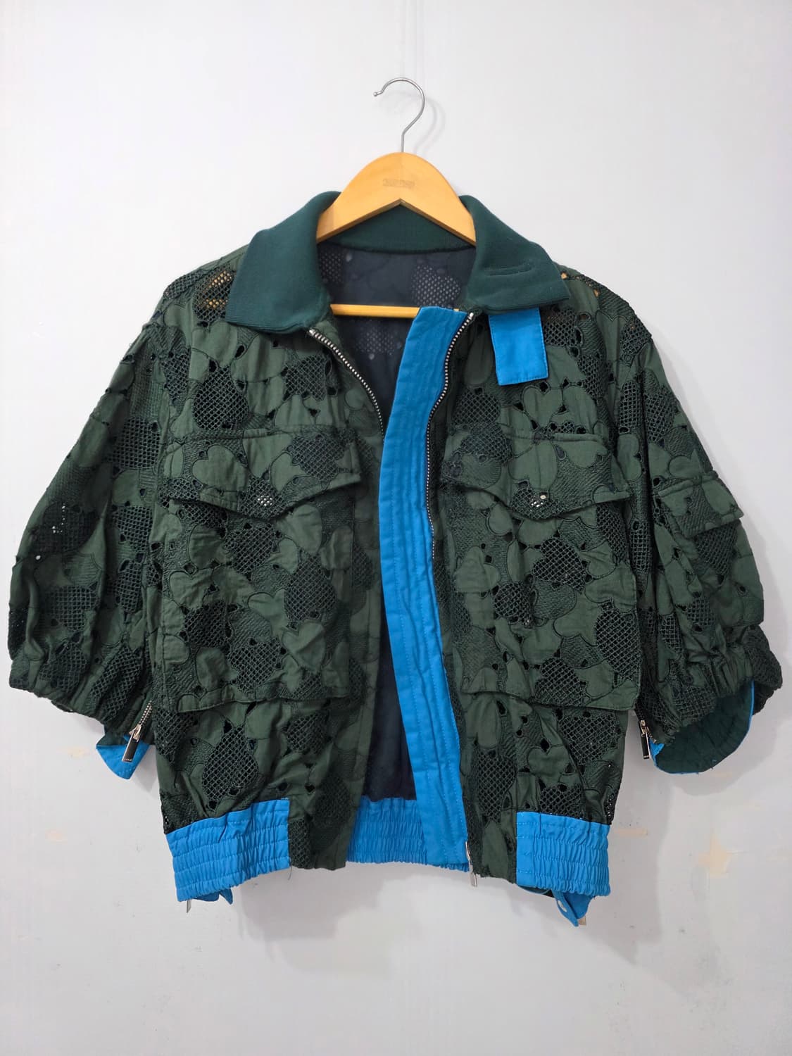 Sacai 사카이 레이스 가디건 재킷 F 상품이미지4