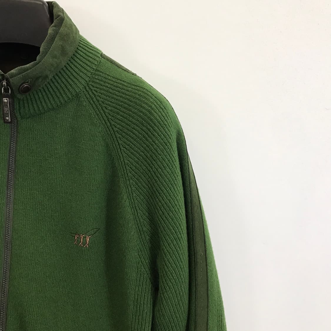 헨리코튼 니트 방풍집업점퍼 [남성105사이즈] 상품이미지2