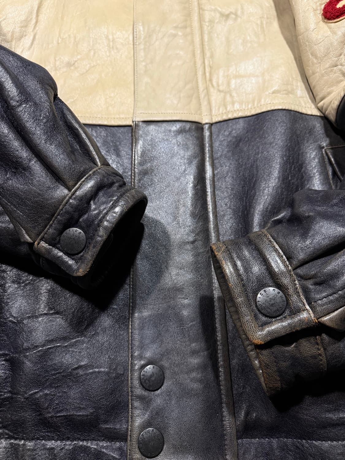 Nautica 노티카 쉽스킨 바시티 자켓 상품이미지4