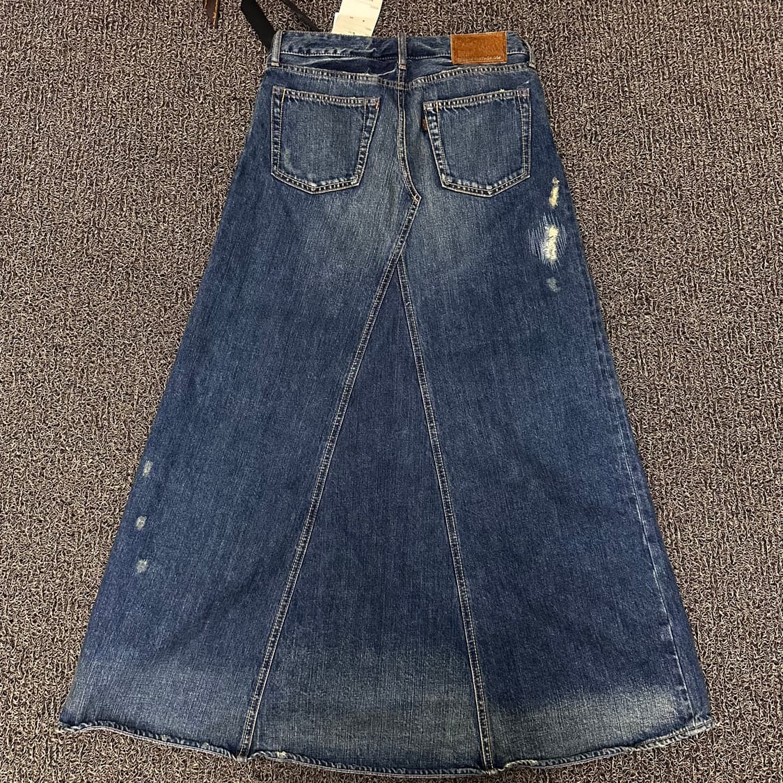 [새상품] GOA 고아 여성 데님 롱 스커트 치마 M 상품이미지8