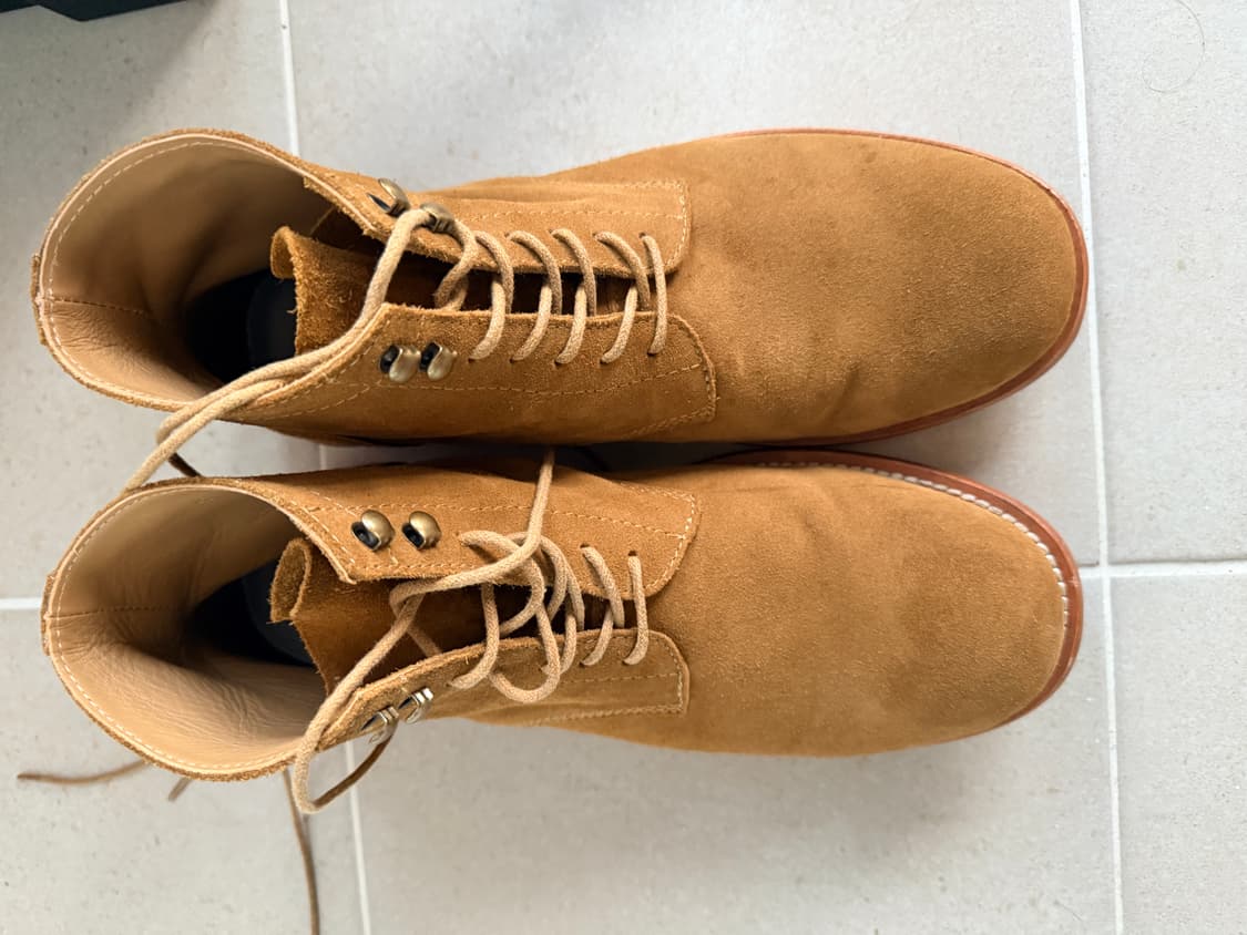 로스트가든 UNIFORM Field Boots Beige 상품이미지2
