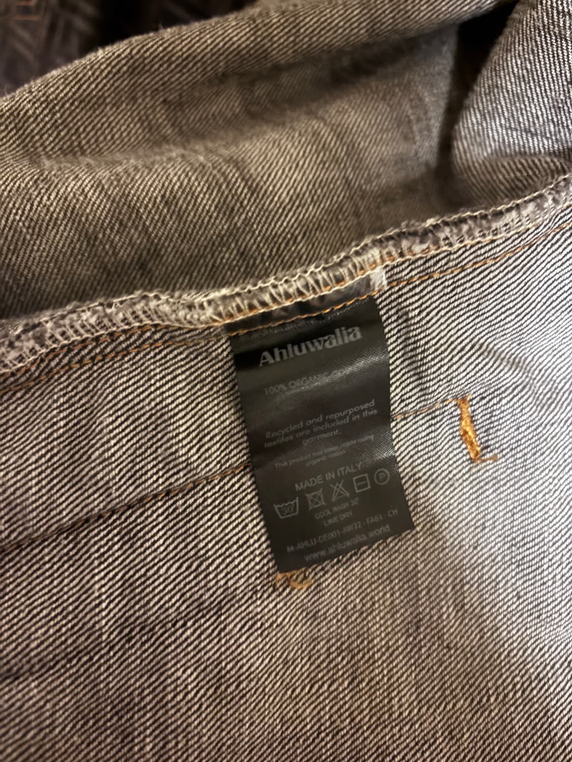 ahluwalia kalonji 데님 자켓 상품이미지5
