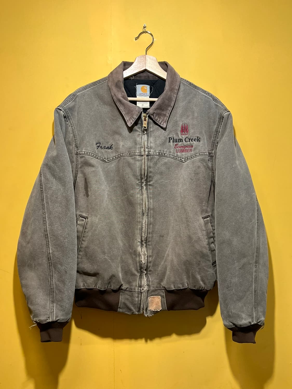 00's [XL] 칼하트 산타페 워크자켓 빈티지 페이드 디스트로이드 상품이미지1