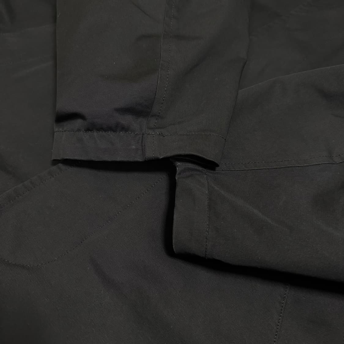 프릭스스토어(Freak's store) 블랙 코튼 루즈 스탠칼라 코트 상품이미지4