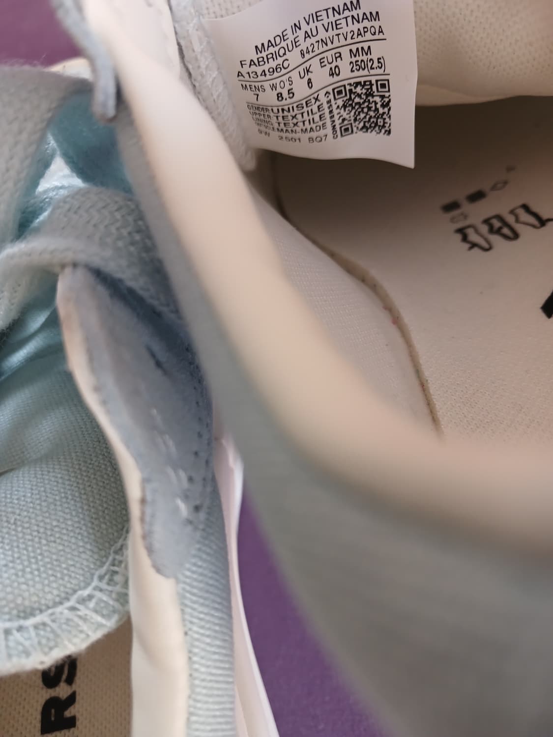 컨버스 정품 여성 원스타 스니커즈 250 사이즈 상품이미지8