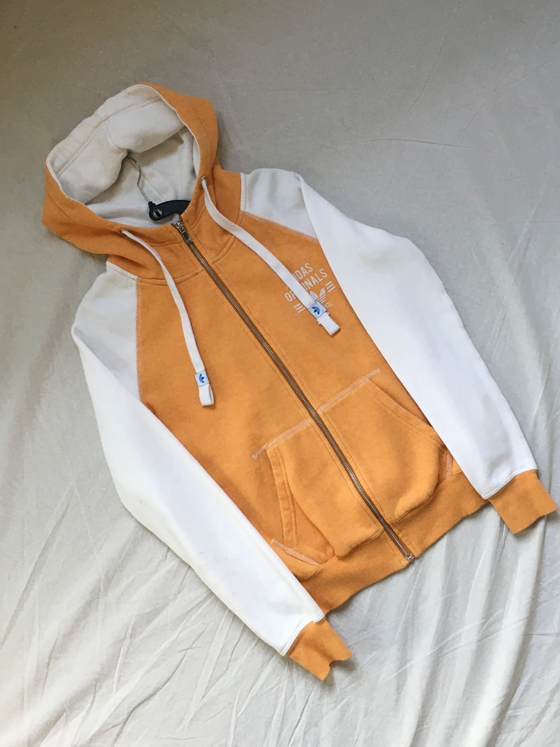 아디다스 배색 후드집업 상품이미지3