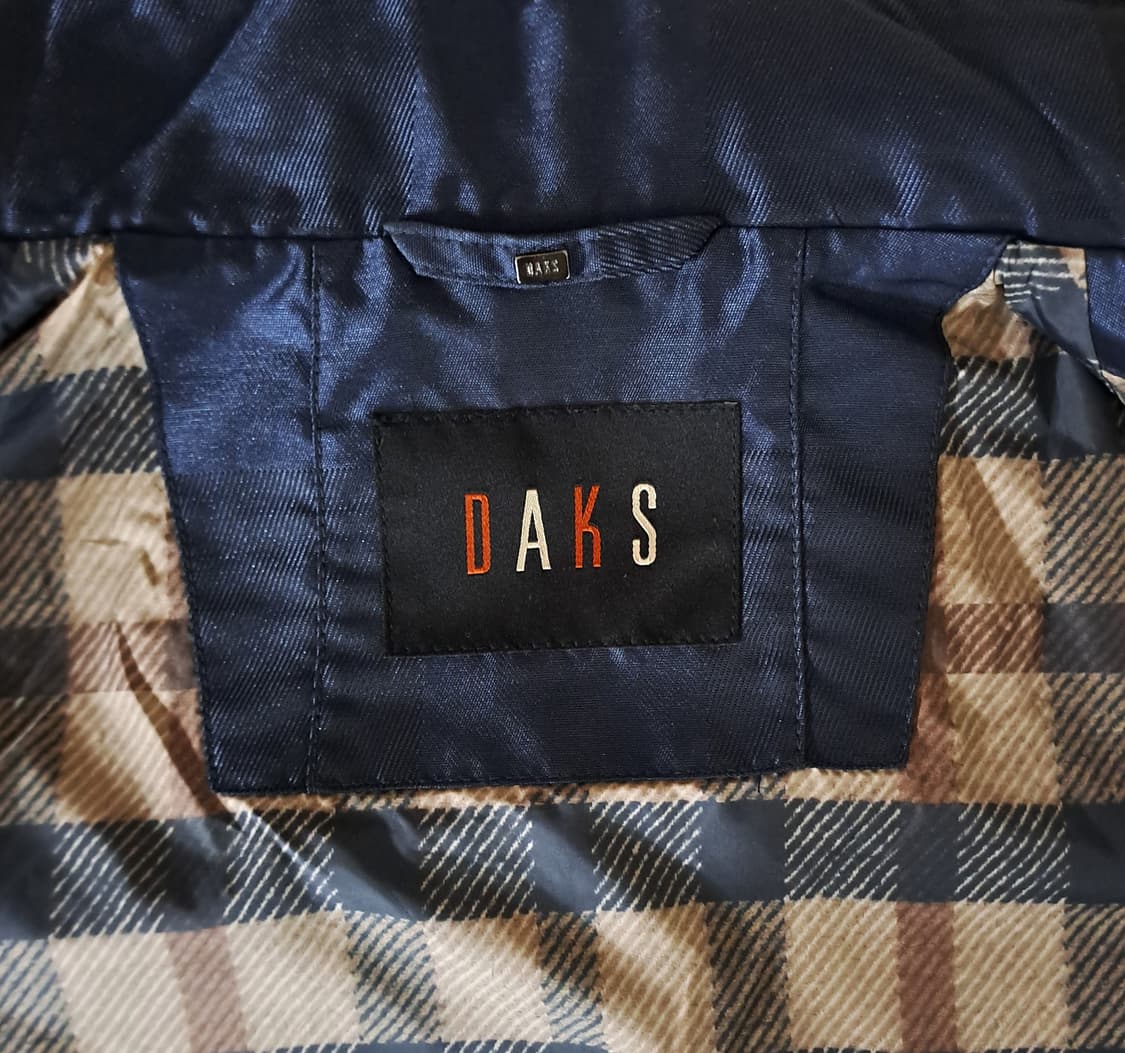 (택포) 닥스 빅체크 블루종 100 B532 상품이미지7