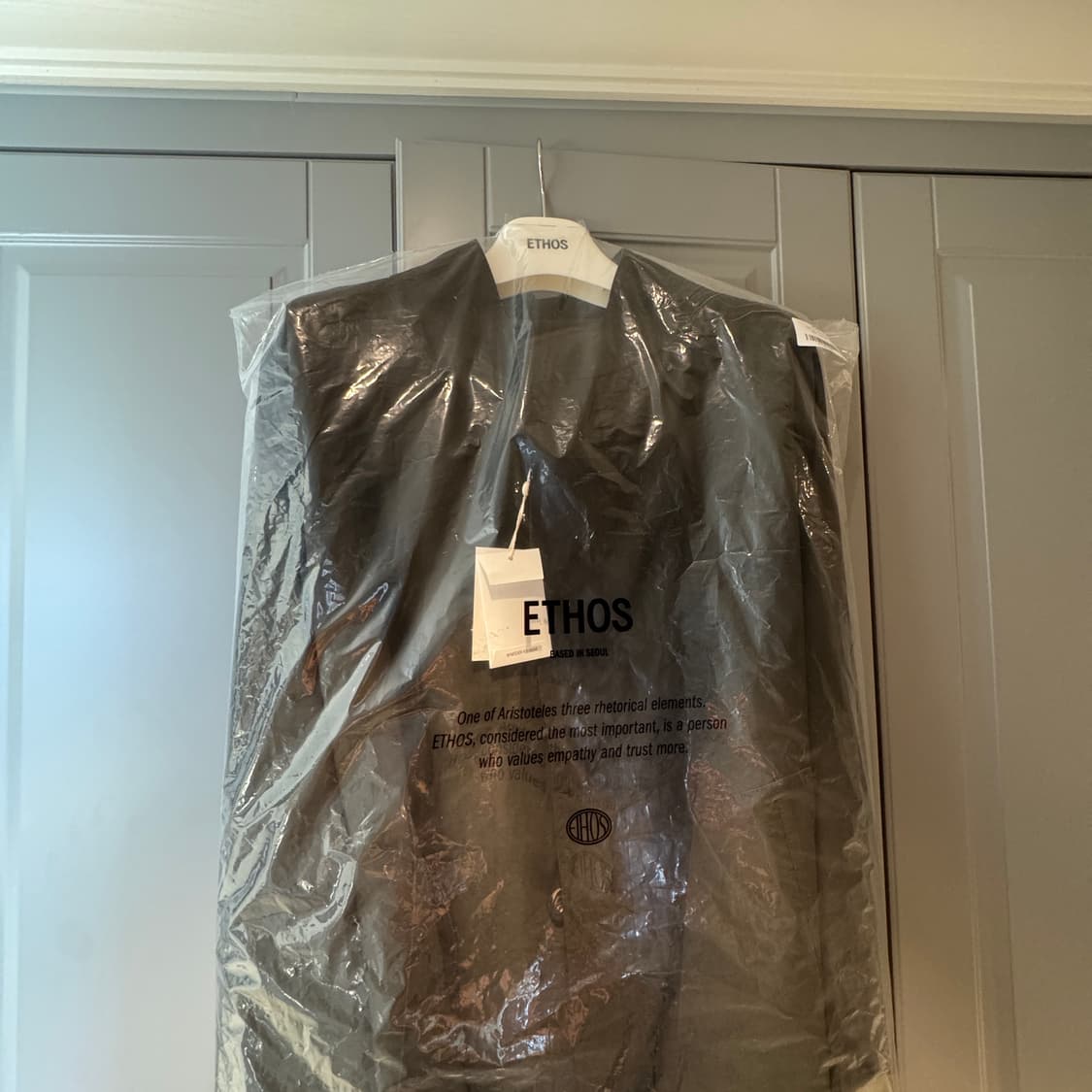 에토스) 딥카키 트렌치 코트(DEEP KHAKI COTTON COAT) 상품이미지9