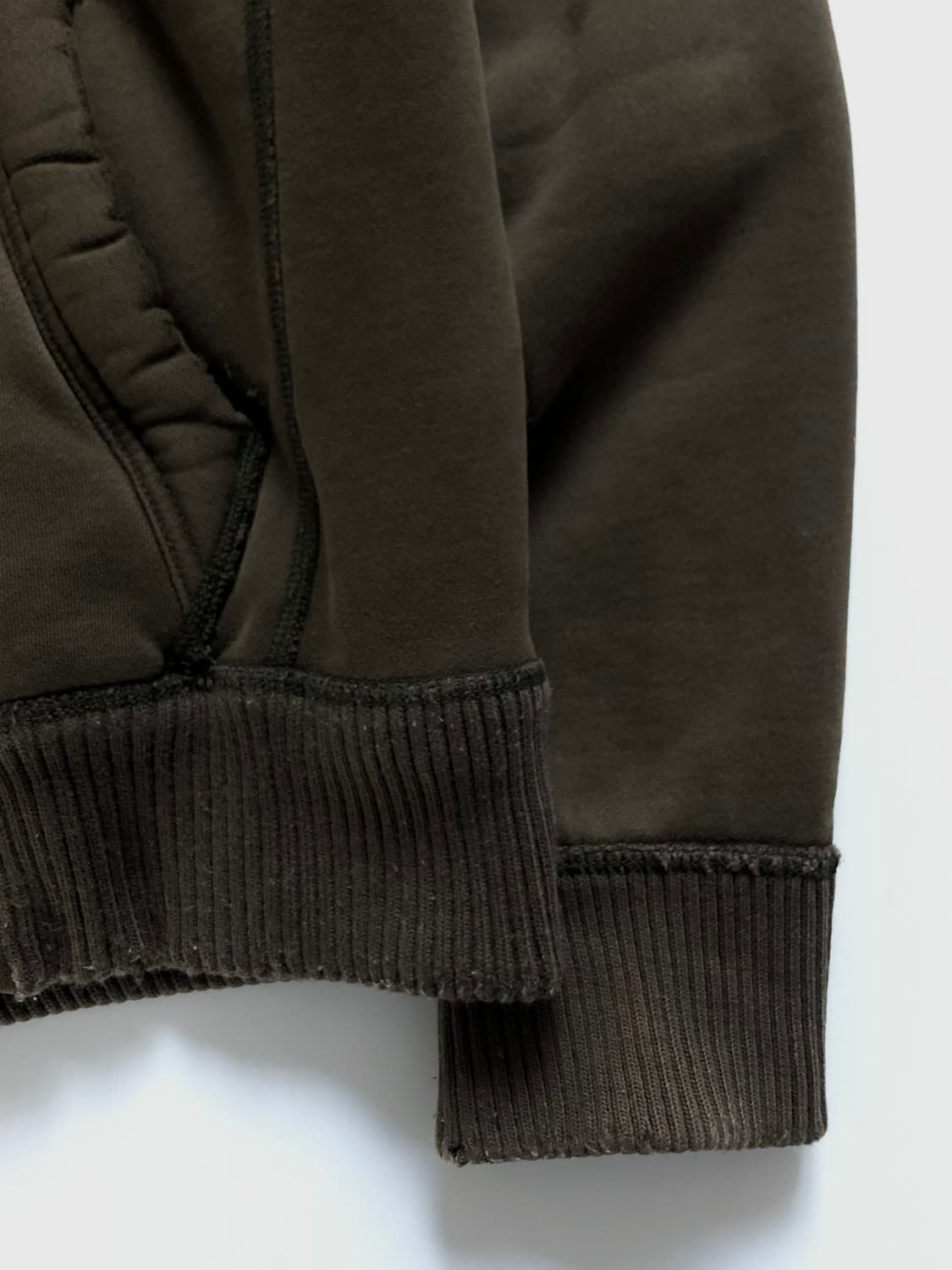 Abercrombie 아베크롬비 카키 브라운 울프조 후드집업 상품이미지5