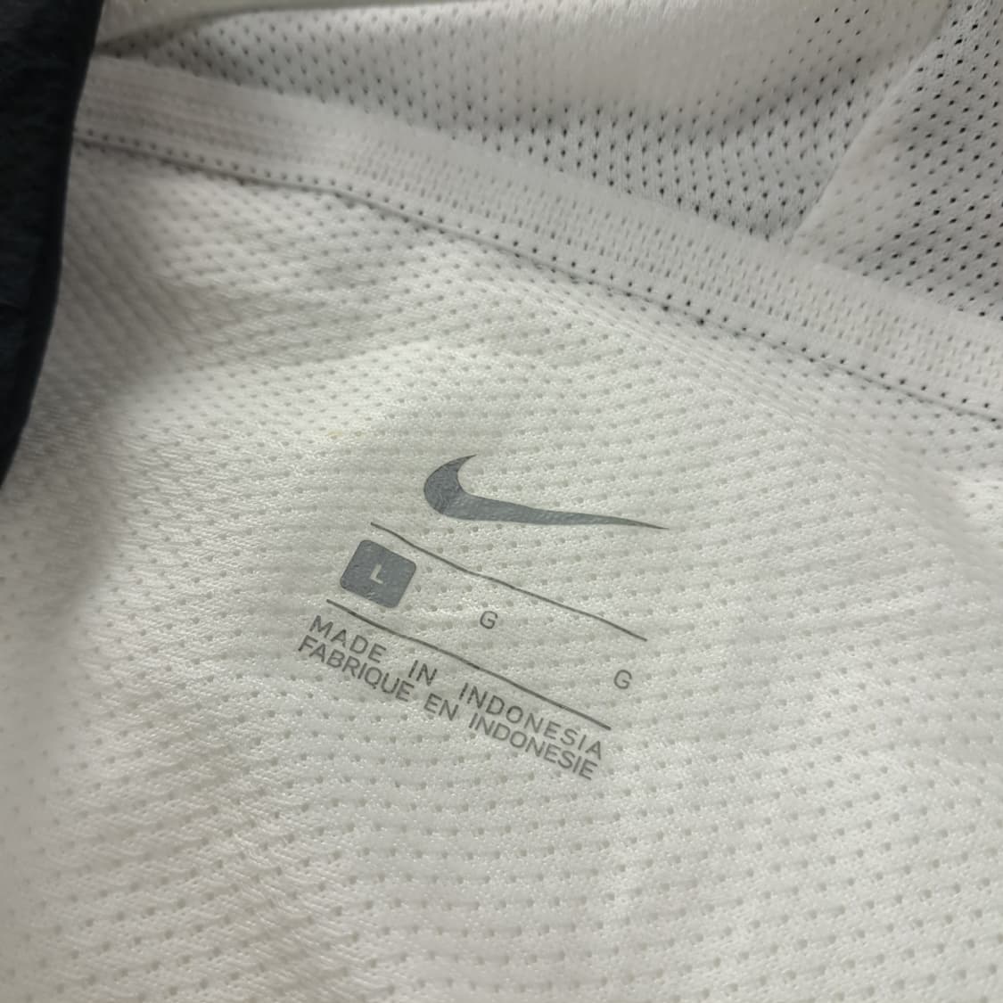 CK190 L 나이키 듀크대학교 화이트 바람막이 후드 아노락 상품이미지3