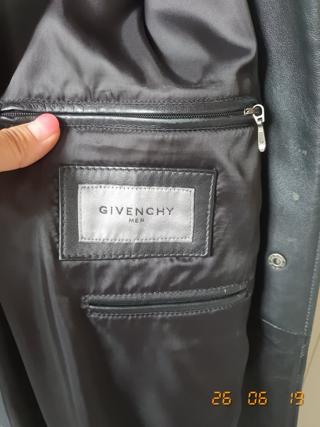 GIVENCHY(지방시)정품 남성 양가죽 자켓 105 상품이미지6