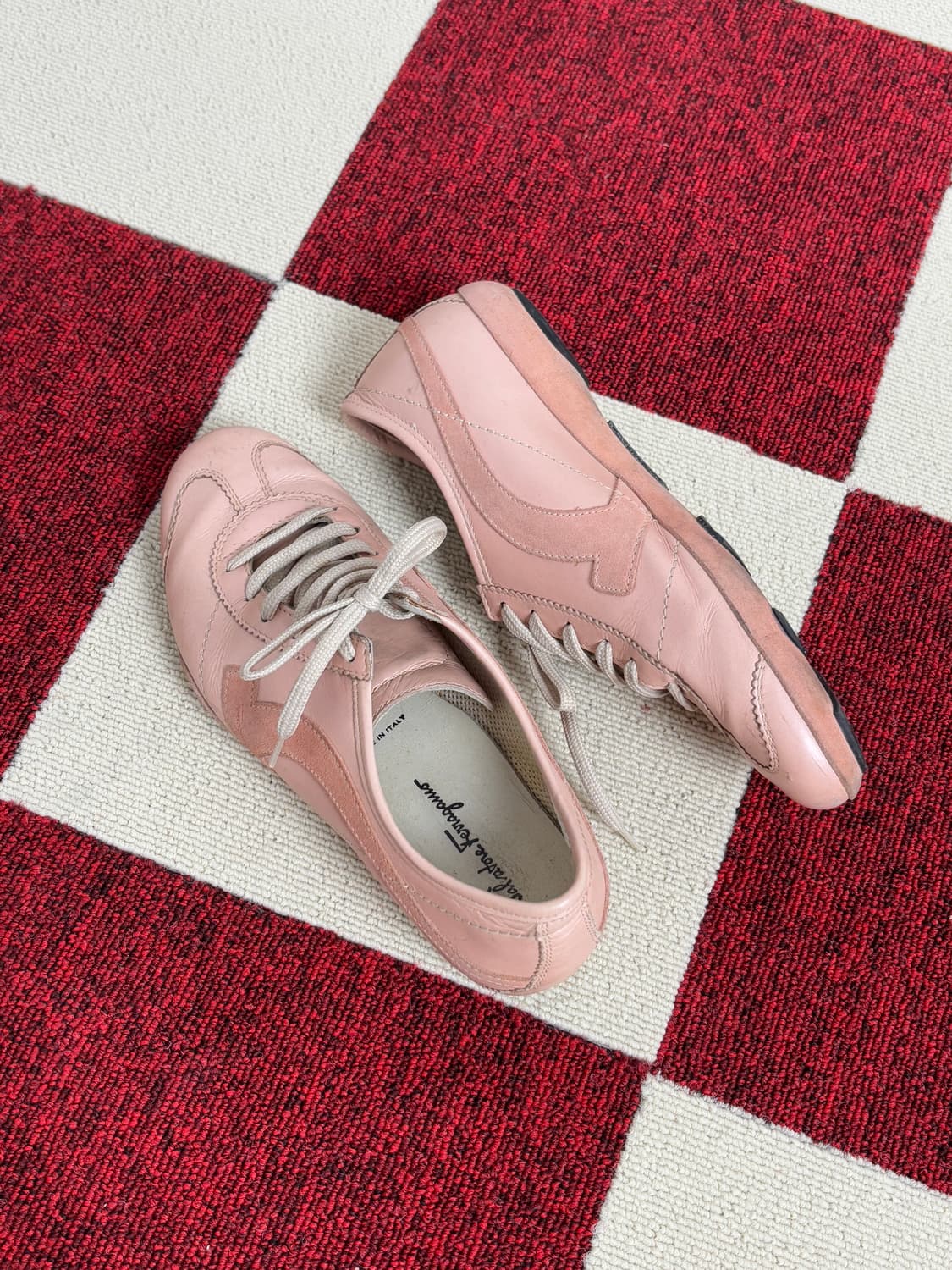 Salvatore Ferragamo Rosa Sneakers 6 1/2 상품이미지6