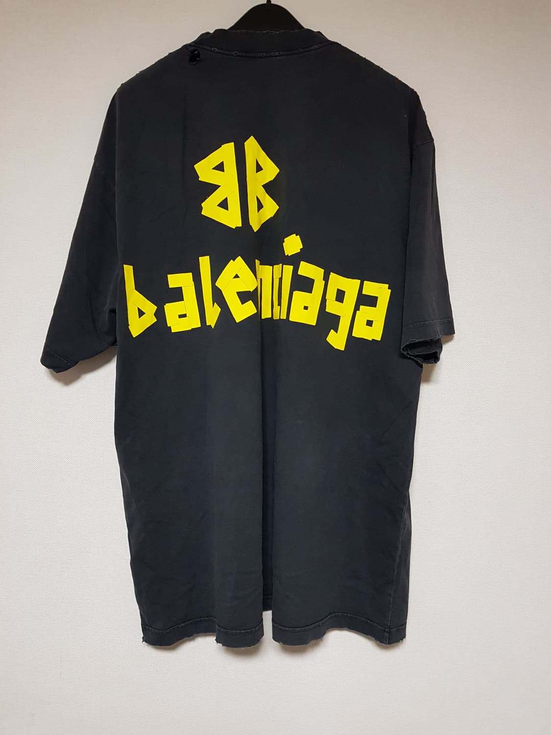 발렌시아가 테이프 반팔 티셔츠 상품이미지3