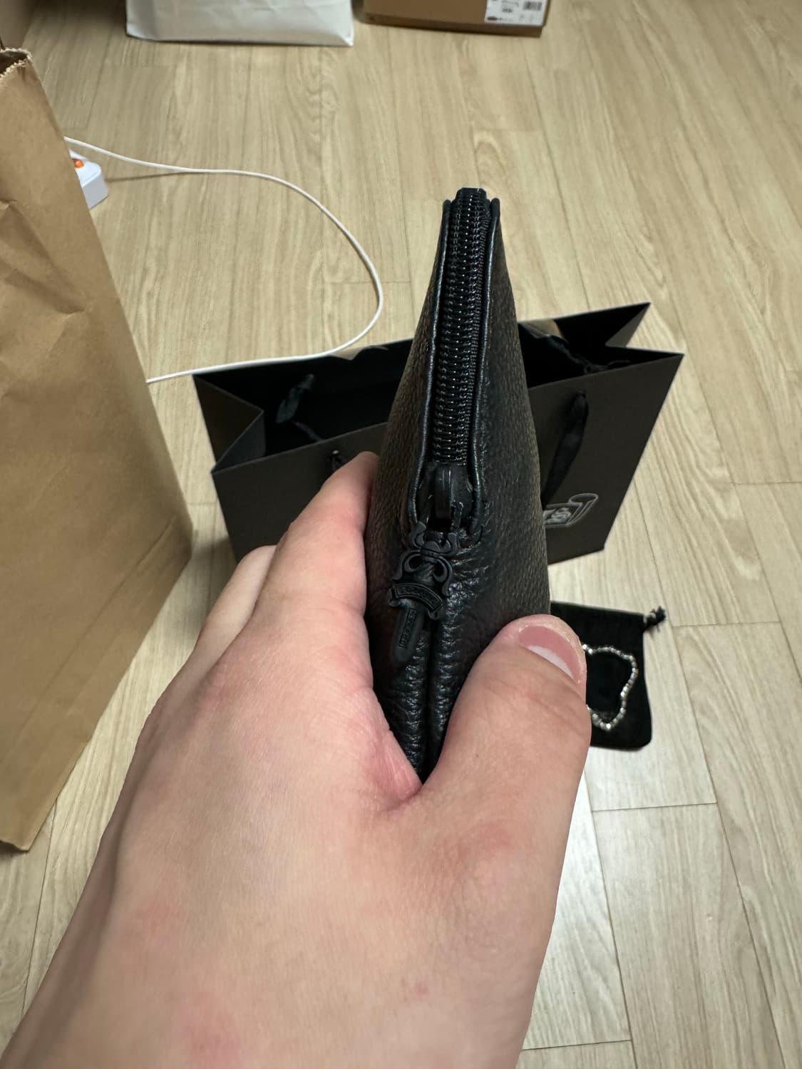 크롬하츠 안경 콕스 어커 블랙 18k 골드 플레이트 상품이미지8