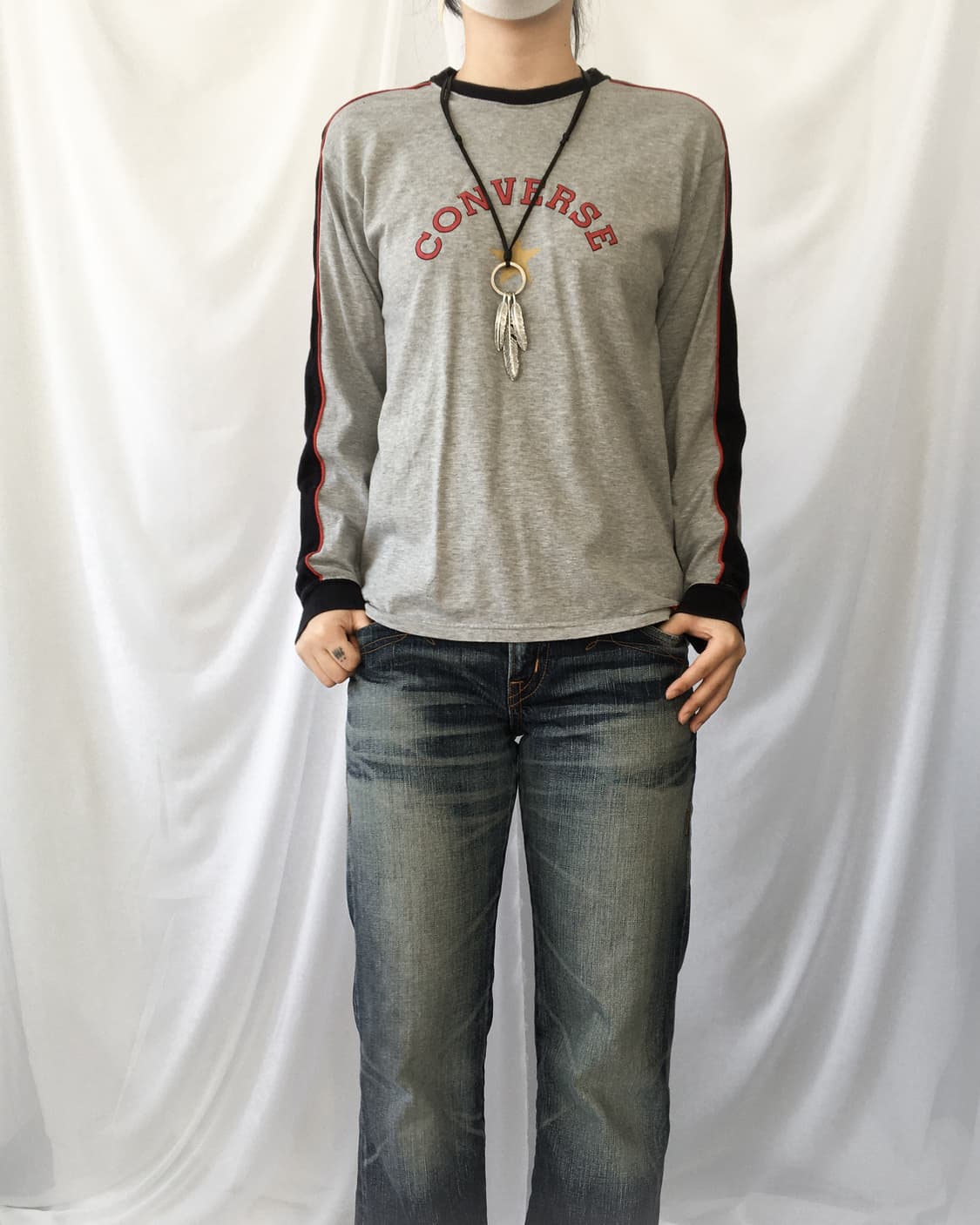 Converse line point sleeve 상품이미지6