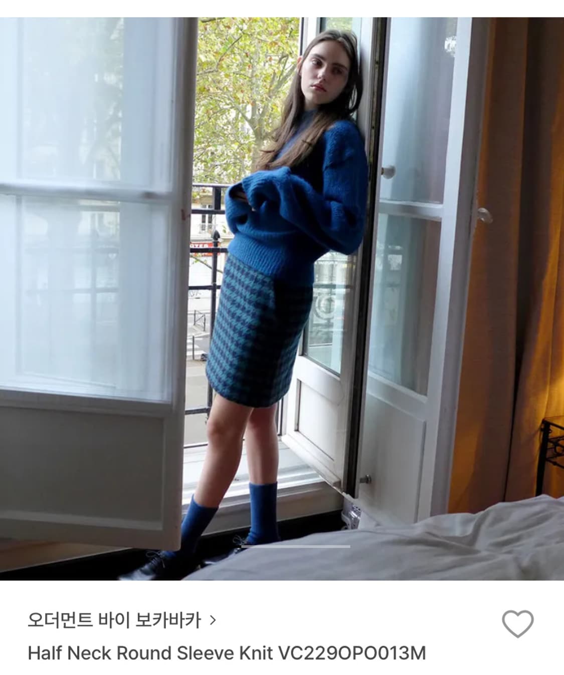 보카바카 라운드 넥 니트 상품이미지1