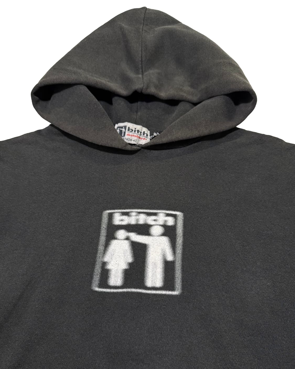 00‘s bitch skateboard 블러 후드 상품이미지2