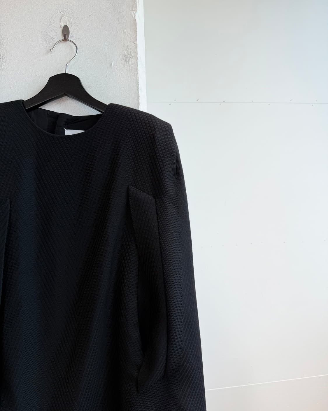 메종 마르지엘라 블랭크라벨 블랙 케이프 자켓 상품이미지5